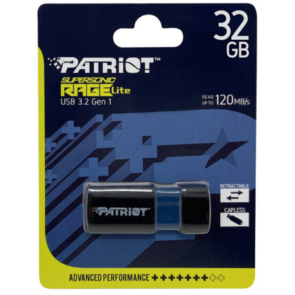 Patriot Supersonic Rage Lite 32GB USB 3.2 Flash Drive product image
